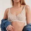 Paris - Soutien-Gorge À Balconnet - Crema Di Latte