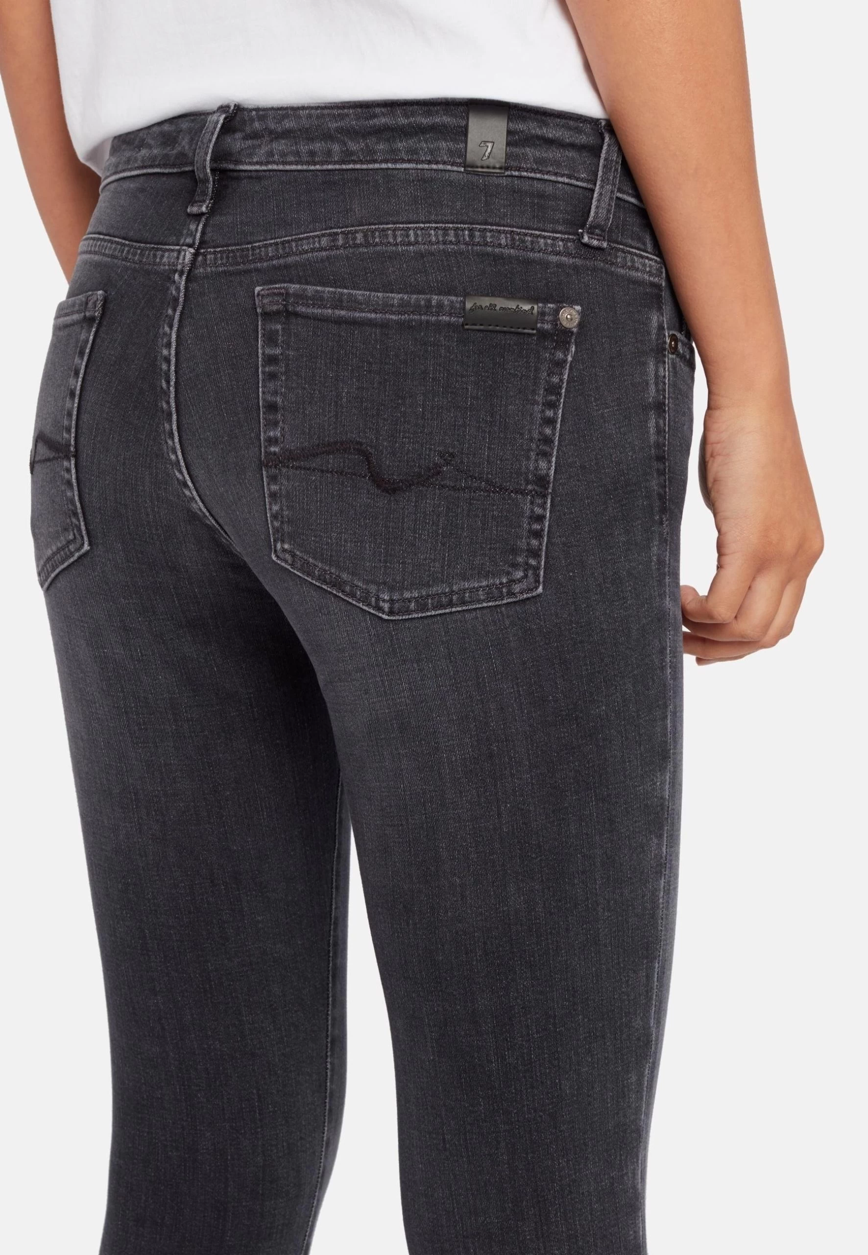 7 For All Mankind Pyper - Jeans Skinny - Grey – Image 5