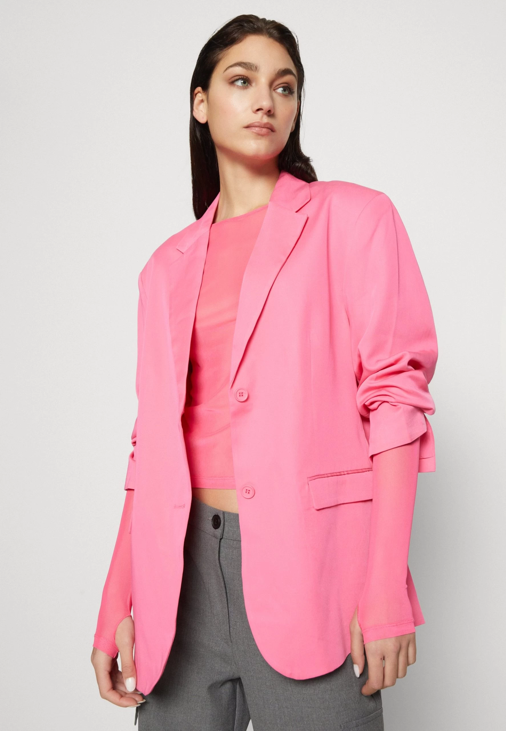 Monki Blazer - Pink – Image 4